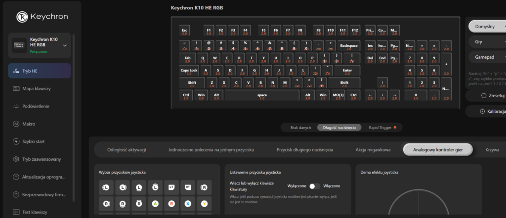 Recenzja klawiatury Keychron K10 HE 106 13