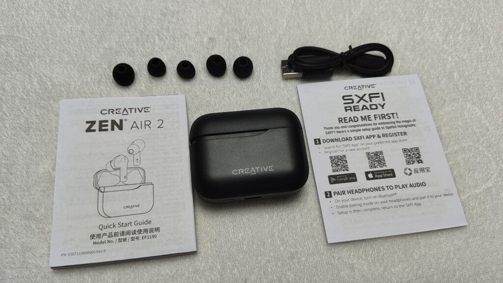 Creative Zen Air 2 – stylowe czarne słuchawki 16 Creative Zen Air 2