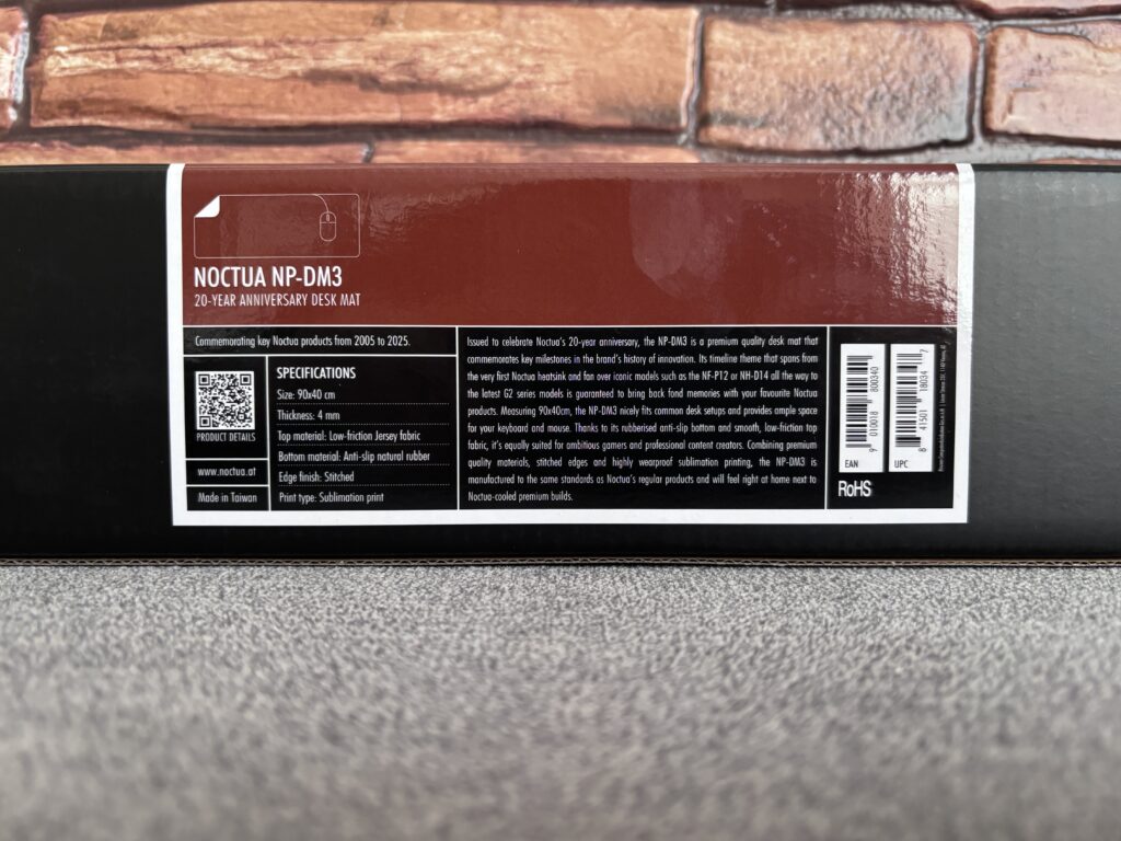 Podkładka pod myszkę Noctua NP-DM3 18 IMG 3927