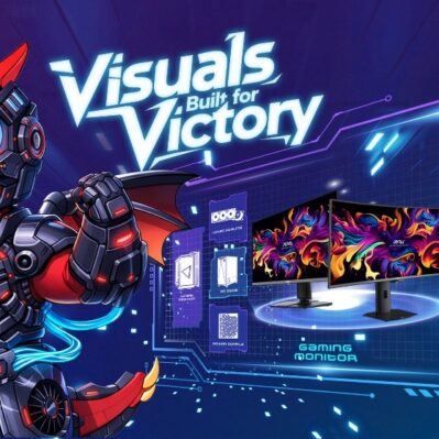 Monitory gamingowe MSI QD-OLED z bonusem - odbierz do 100 dolarów na Steam 22 msi 1