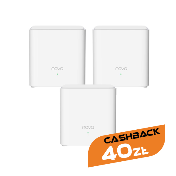 System Mesh Tenda EX3 - trzypak - metką Cashback 40 zł