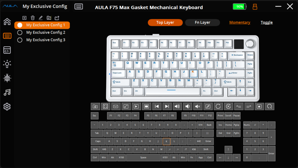 Recenzja klawiatury Epomaker x Aula F75 Max 82 2