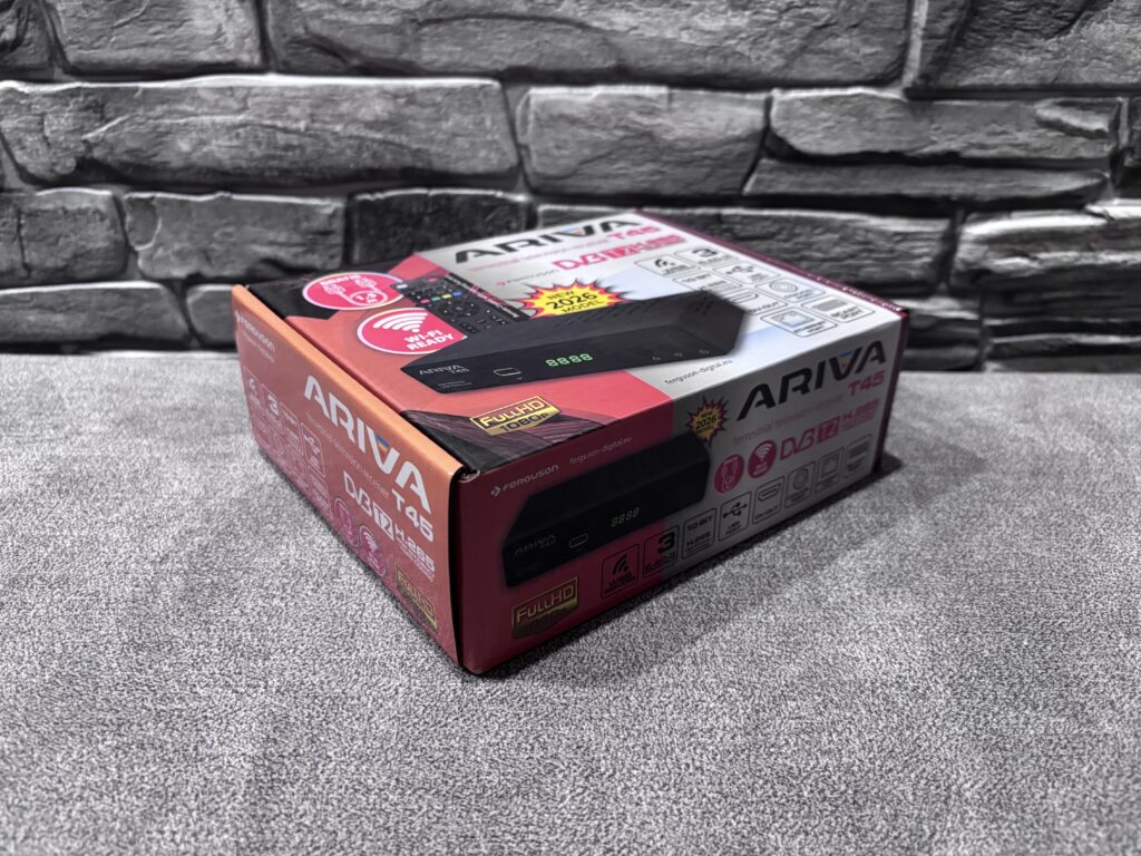 Tuner DVB-T2 Ferguson Ariva T45 19 IMG 4421