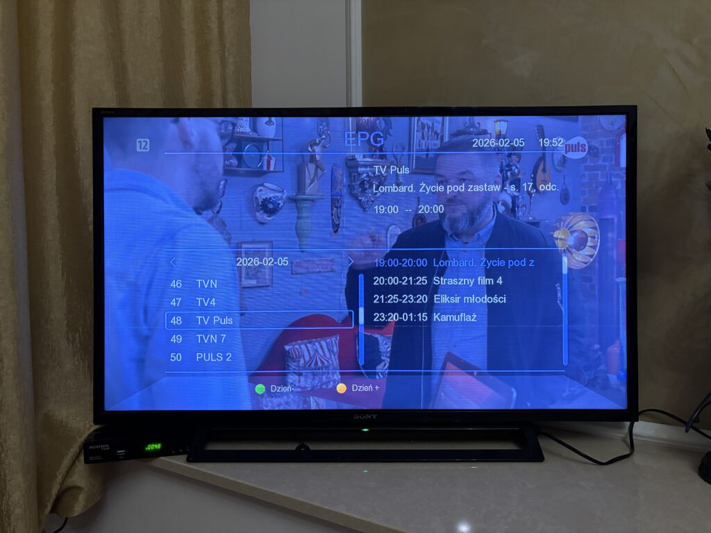 Tuner DVB-T2 Ferguson Ariva T45 57 IMG 4431