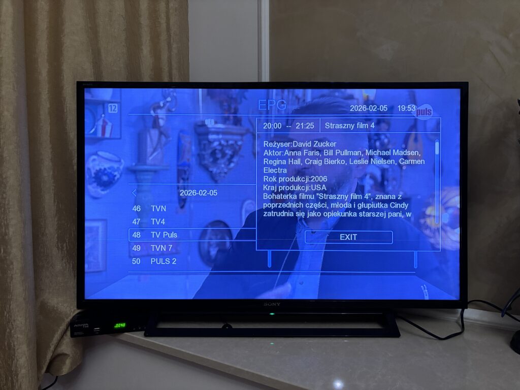 Tuner DVB-T2 Ferguson Ariva T45 59 IMG 4432