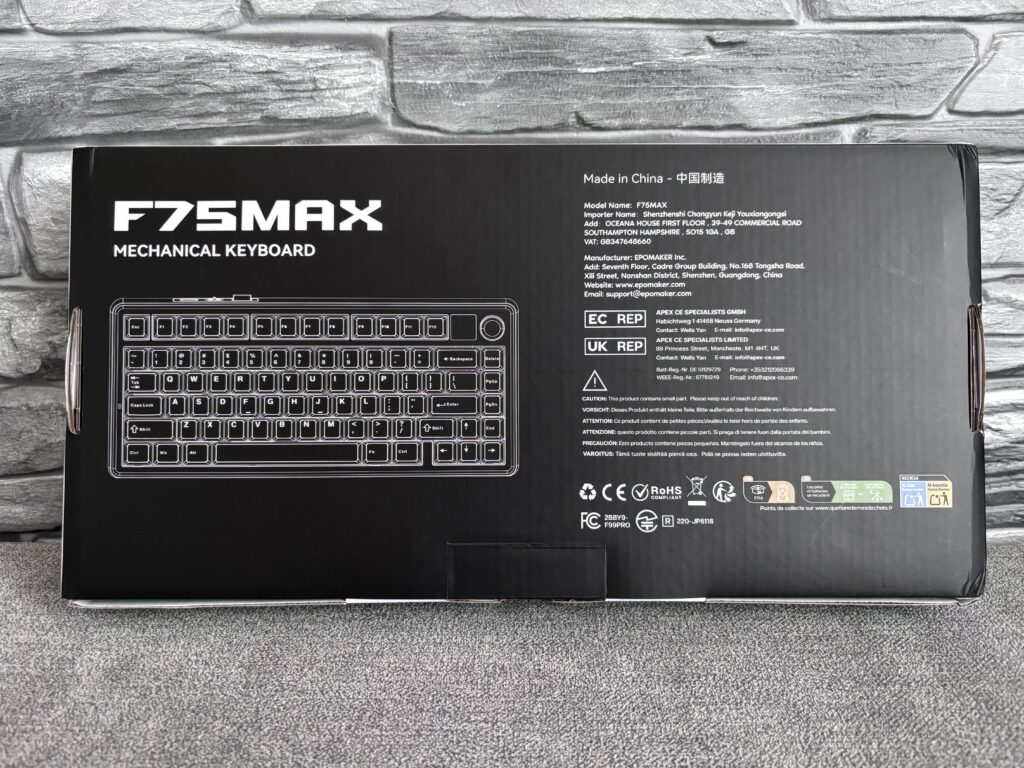 Recenzja klawiatury Epomaker x Aula F75 Max 18 IMG 4450