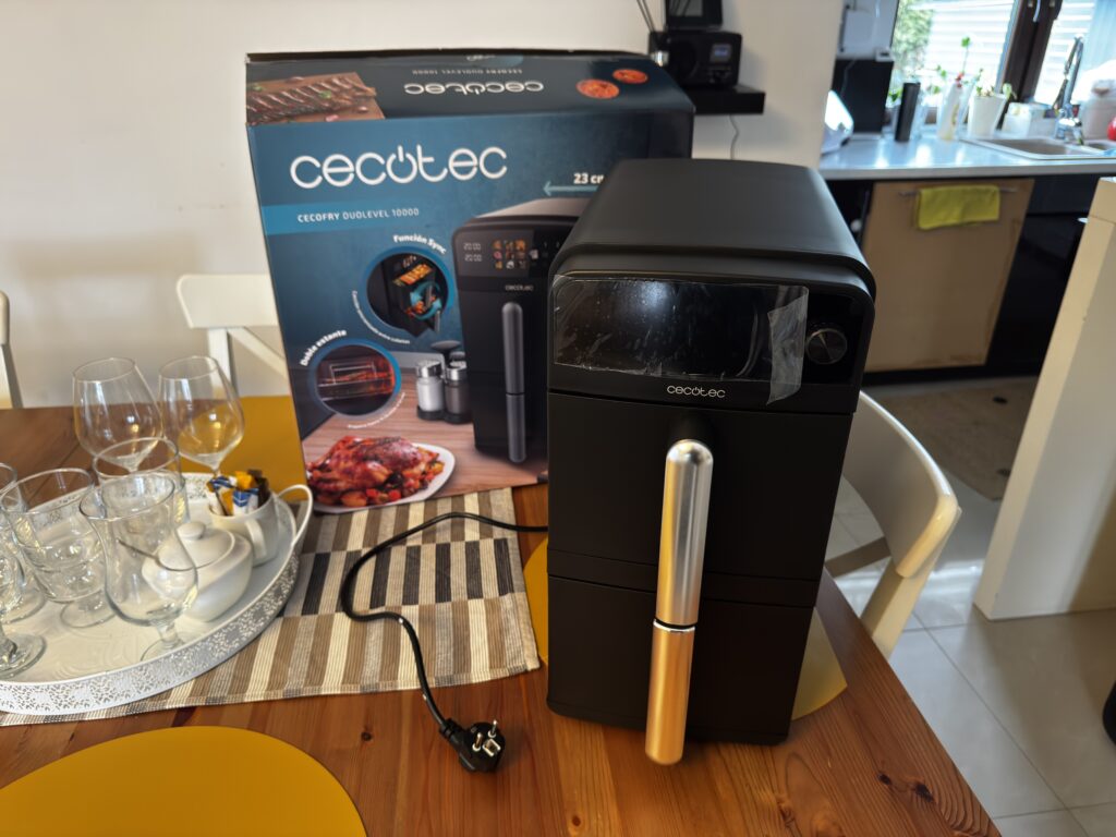Test Cecotec Cecofry DuoLevel 10000 - dwupoziomowy air fryer i 10 litrów pojemności 16 IMG 4459