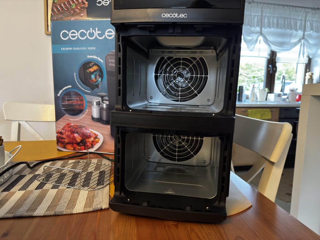 Test Cecotec Cecofry DuoLevel 10000 - dwupoziomowy air fryer i 10 litrów pojemności 38 IMG 4472