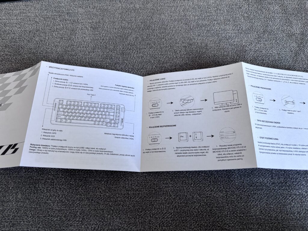 Recenzja klawiatury mechanicznej Mchose X75 32 IMG 4630