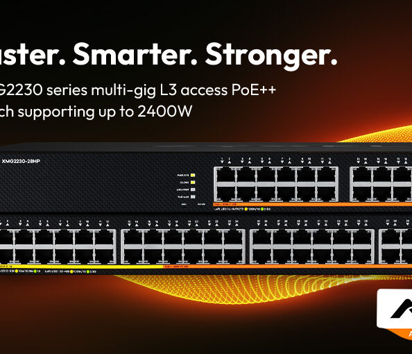 Zyxel Networks rozpoczyna nową erę multigigabitowych połączeń PoE o dużej mocy 44 Zyxel Networks grafika promocyjna serii XMG2230