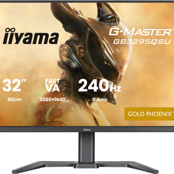 iiyama przedstawia G-Master GB3295QSU-B1 Gold Phoenix - 32 calowy monitor QHD 240 Hz i 0,4 ms 43 gb3295qsu b1 1