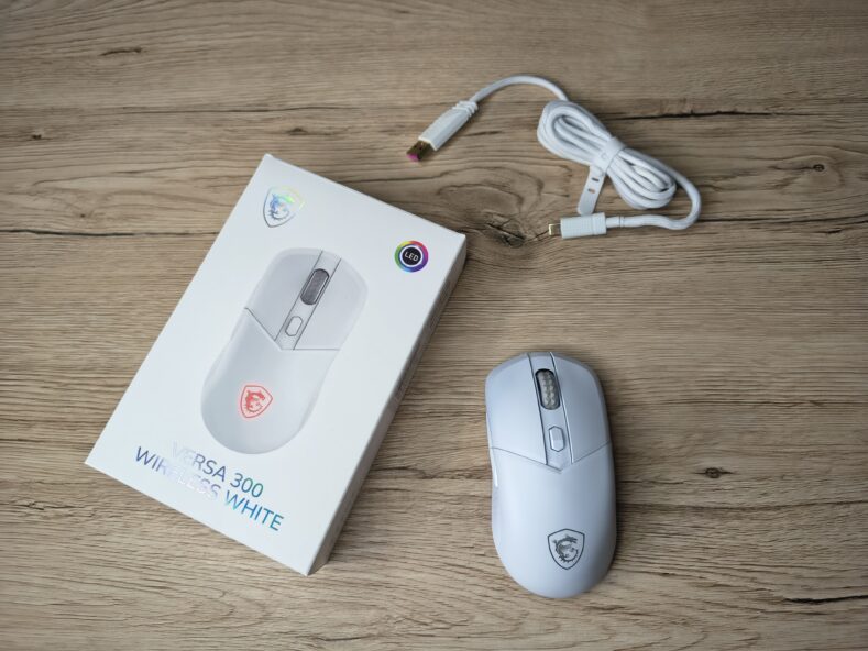 Recenzja MSI Versa 300 Wireless – zwinna i tania myszka gamingowa?