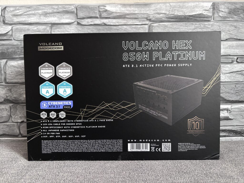 Recenzja Modecom Volcano HEX 850W Platinum 18 IMG 5038
