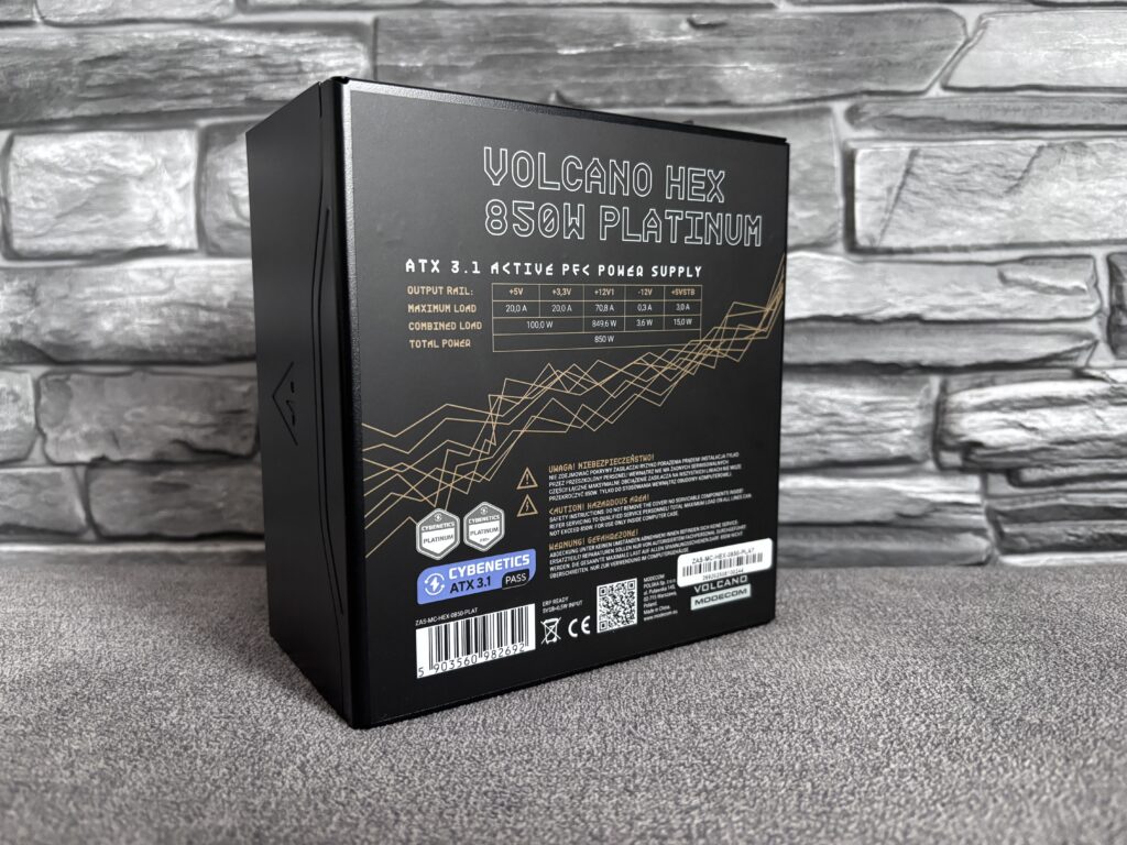 Recenzja Modecom Volcano HEX 850W Platinum 44 IMG 5049