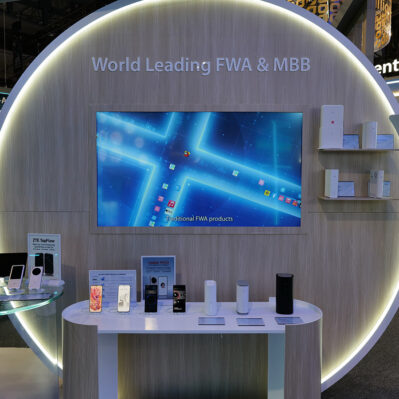 MWC Barcelona 2026: ZTE prezentuje nową generację FWA z AI, Wi-Fi 8 i 5G-A 23 ZTE MWC 2026 nowe routery1