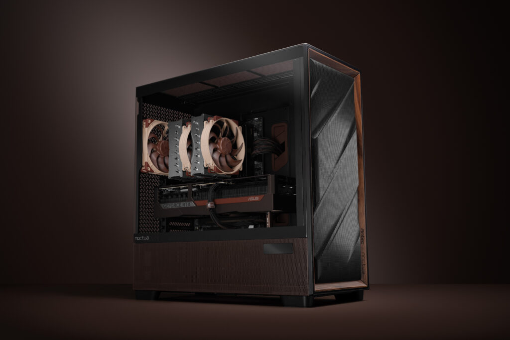 Antec Flux Pro Noctua Edition – nowa obudowa dla cichych i wydajnych PC 16 antec flux pro noctua edition build 01