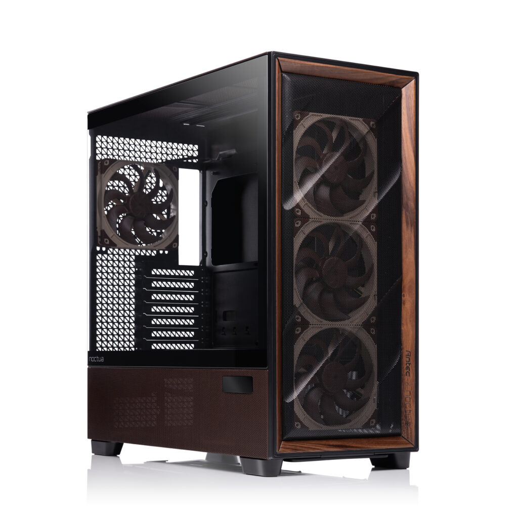 Antec Flux Pro Noctua Edition – nowa obudowa dla cichych i wydajnych PC 22 antec flux pro noctua edition quarter