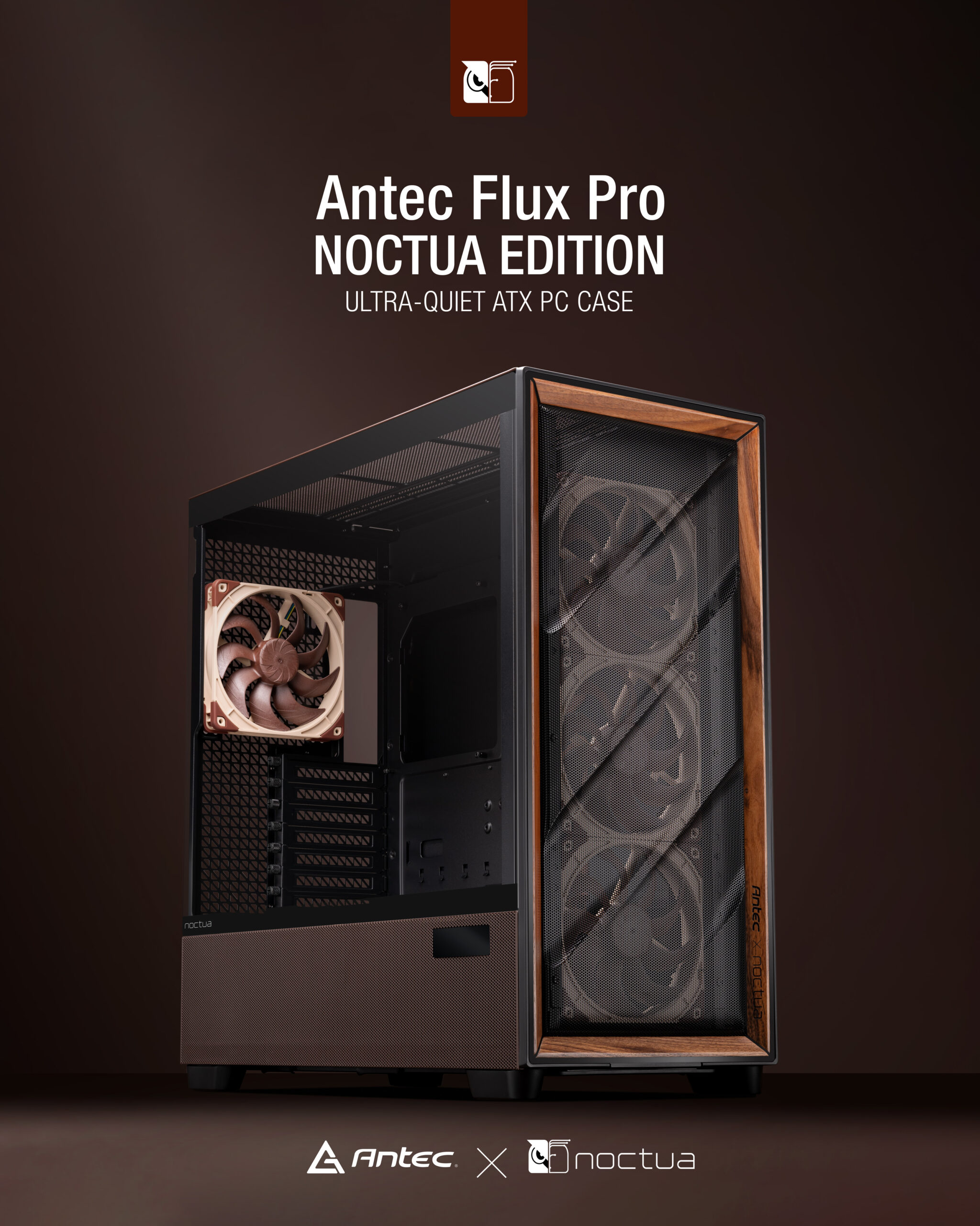 Antec Flux Pro Noctua Edition – nowa obudowa dla cichych i wydajnych PC