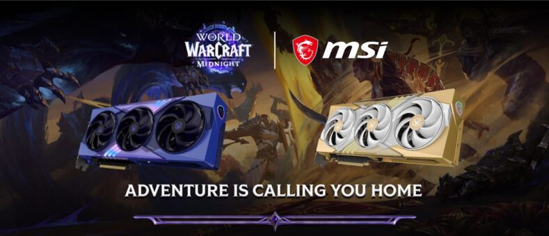 MSI wkracza do Azeroth – karty graficzne RTX 5070 w legendarnych edycjach World of Warcraft: Midnight