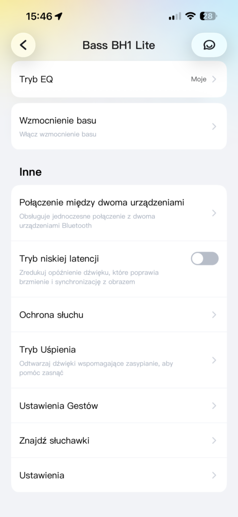 Baseus BH1 Lite – recenzja i test słuchawek z Bluetooth 6.0 i SuperBass za 80zł 58 IMG 5499