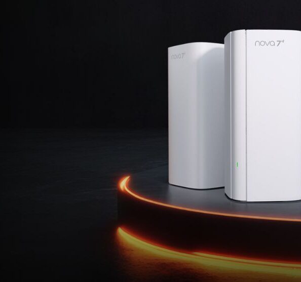 Nowy system Mesh Wi-Fi 7 Whole Home marki Tenda 44 Tenda ME6 Prro trzy węzły systemu