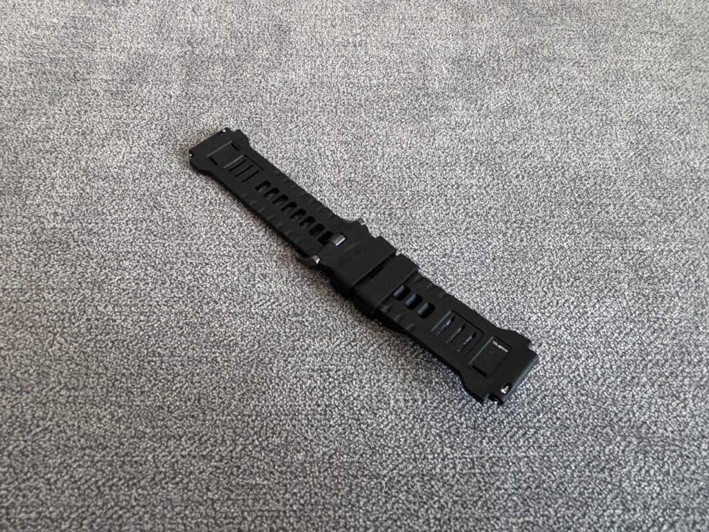 Recenzja Amazfit T-Rex 3 Pro 44 mm Tactical Black czyli mniejszy, czarny twardziel 13 Pasek