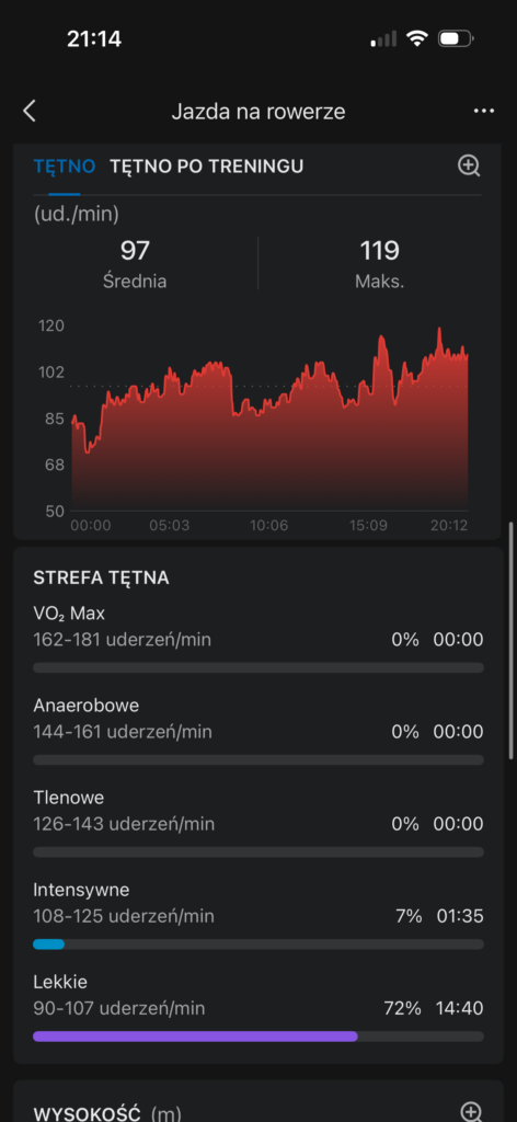 Recenzja Amazfit T-Rex 3 Pro 44 mm Tactical Black czyli mniejszy, czarny twardziel 50 Jazda w plenerze