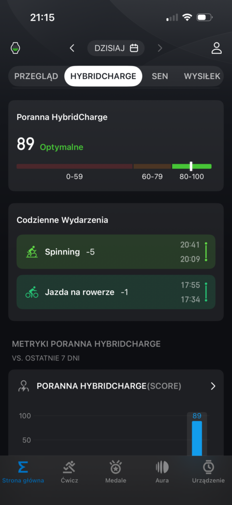Recenzja Amazfit T-Rex 3 Pro 44 mm Tactical Black czyli mniejszy, czarny twardziel 35 Aplikacja