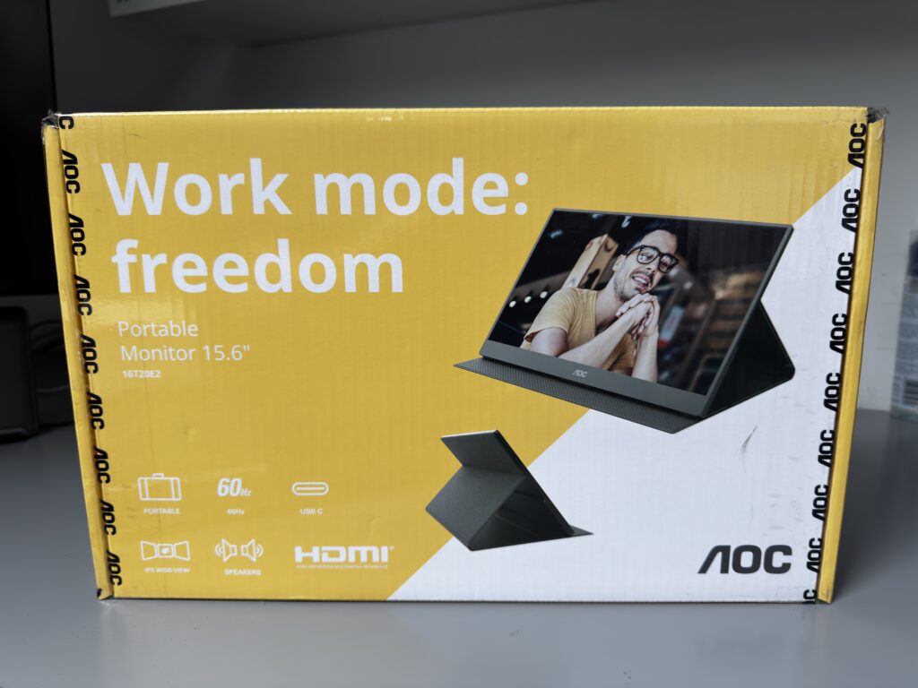 AOC 16T20E2 – recenzja przenośnego monitora IPS Full HD, lekki, praktyczny i tani 1 IMG 6308
