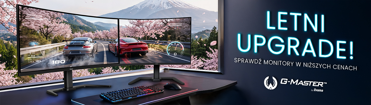 Czas na monitor na lato. Promocja iiyama G-Master i ProGraphic ruszyła