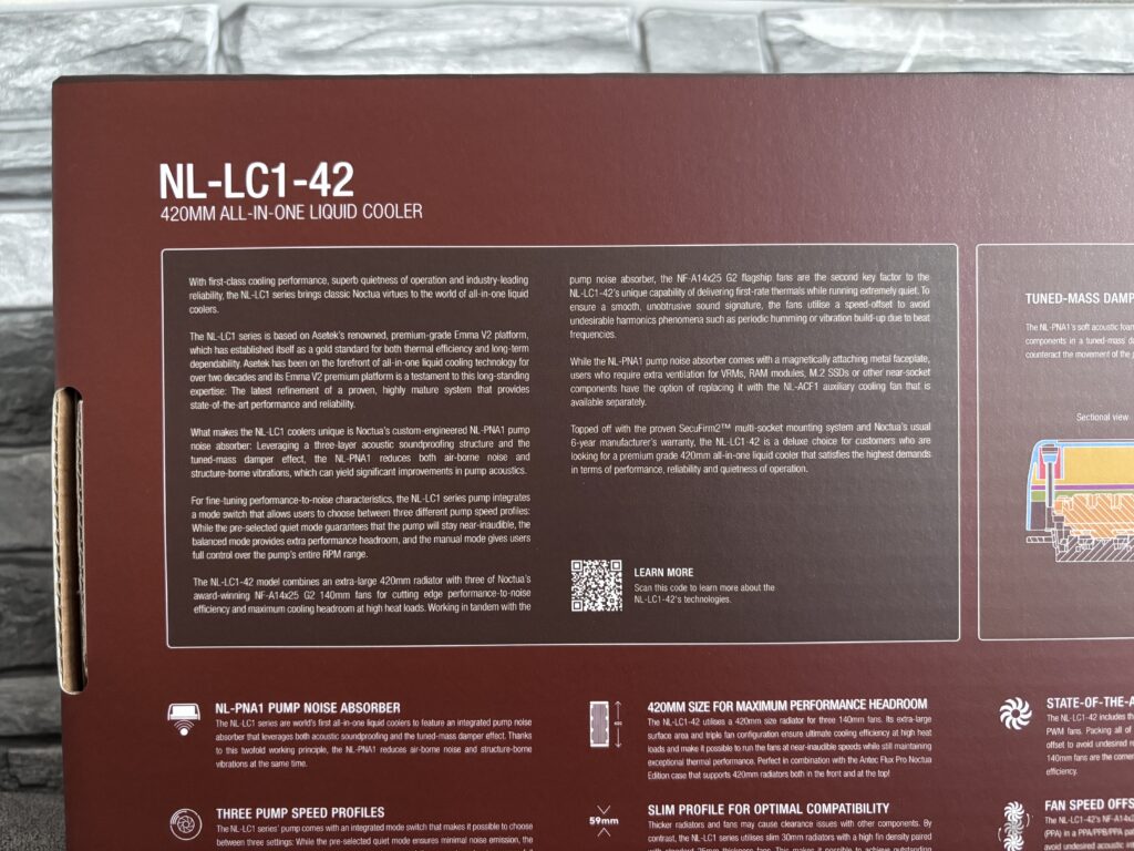 Noctua NL-LC1-42 - pierwsze AiO Noctua i od razu chłodzenie z najwyższej półki 3 Opakowanie