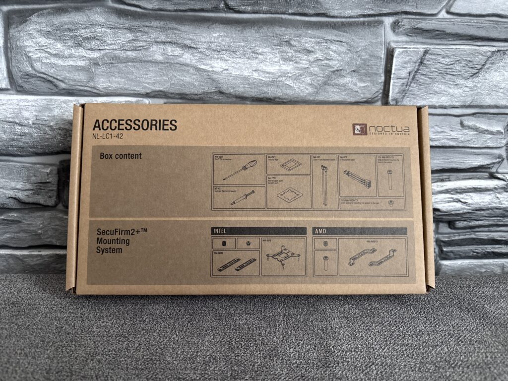 Noctua NL-LC1-42 - pierwsze AiO Noctua i od razu chłodzenie z najwyższej półki 7 Akcesoria