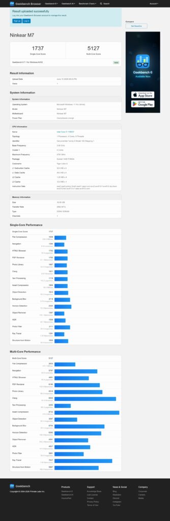 Zrzut ekranu 16 6 2026 224426 browser.geekbench.com