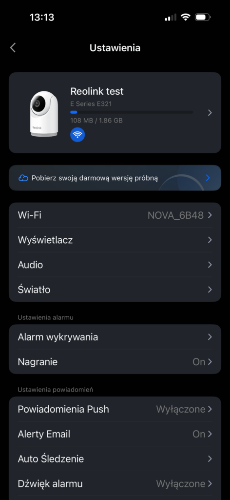 Reolink E321 - mała kamera domowa, która dobrze sprawdza się jako podgląd dziecka 17 IMG 7038