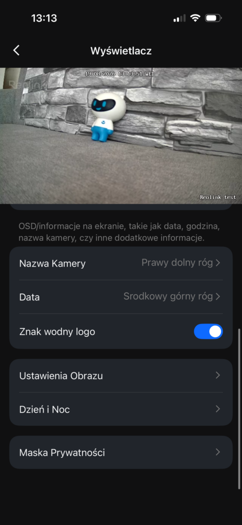 Reolink E321 - mała kamera domowa, która dobrze sprawdza się jako podgląd dziecka 20 IMG 7040