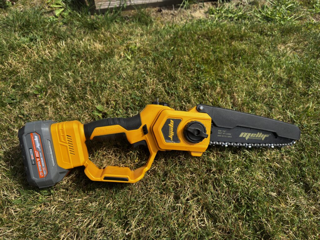 Gałęzie bez drabiny? Test Mellif 2-in-1 Electric Pole Saw. Ta mała piła naprawdę daje radę 16 IMG 7324