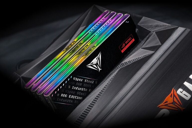 Viper Steel 5 Infinite RGB DDR5 ROG 3