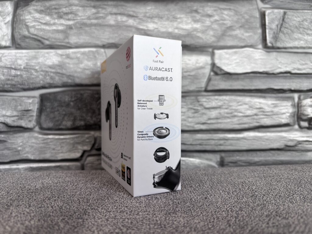 EarFun Air Pro 4+ - czarne słuchawki TWS z ANC, LDAC, aptX Lossless i zaskakująco bogatym wyposażeniem 3 IMG 7187