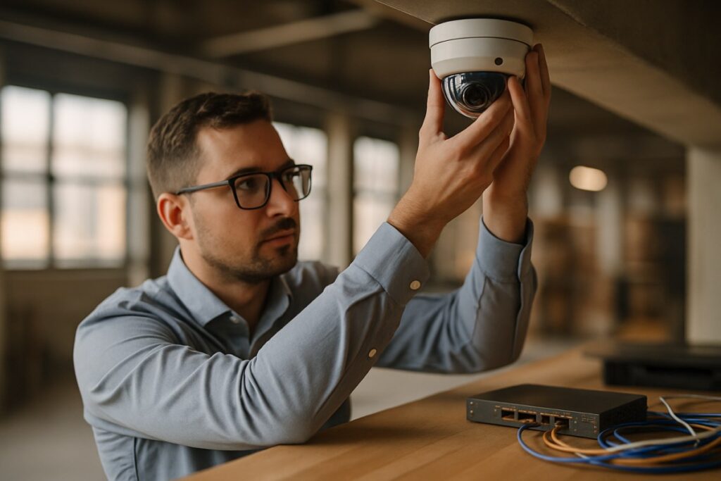 Zestaw monitoringu IP dla małej firmy – dobór kamer, kanałów i zapasu na rozbudowę