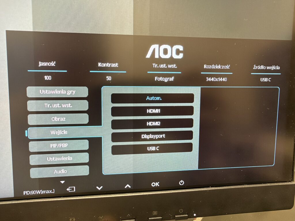 AOC CU34E4CV - czyli monitor po prostu dla wszystkich 19 AOC CU34E4CV