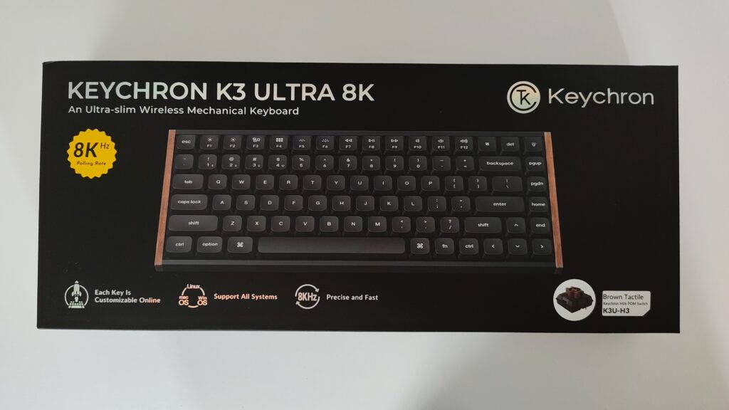 Keychron K3 Ultra 8K – największy zawód tego roku 1 Keychron K3 Ultra 8K